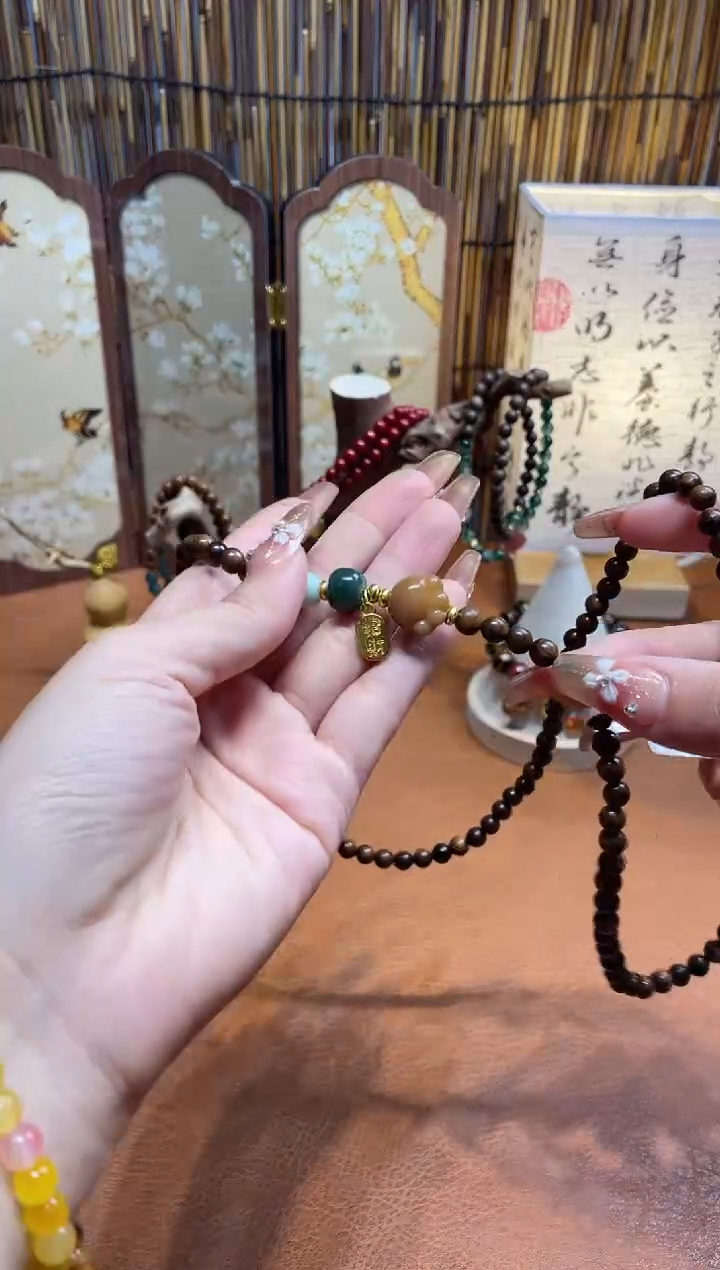 非洲檀香手串/手链沐兮手串撤柜闪购链接（多样性发其一）￥