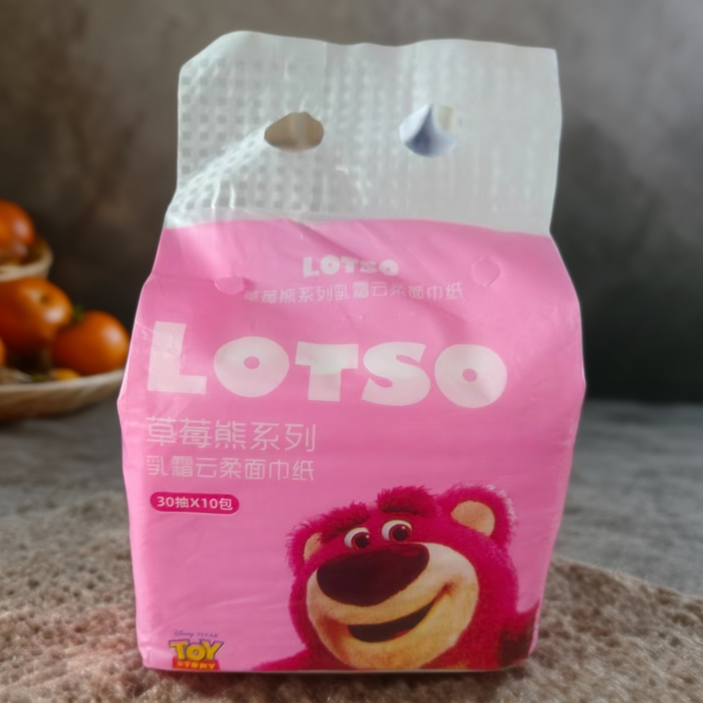 10981 XL 草莓熊乳霜纸