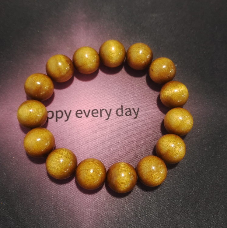 无礼盒  金丝楠手串LQ649