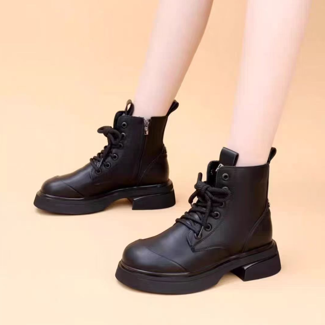 88-101  新款时尚舒适厚底时装马丁靴