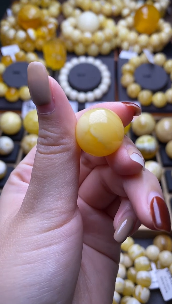 【闪购商品】琥珀裸石未镶嵌大小姐珠宝严选21