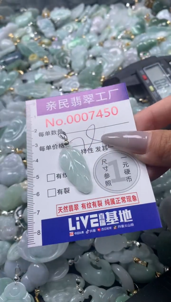 颈饰未镶嵌翡翠7450