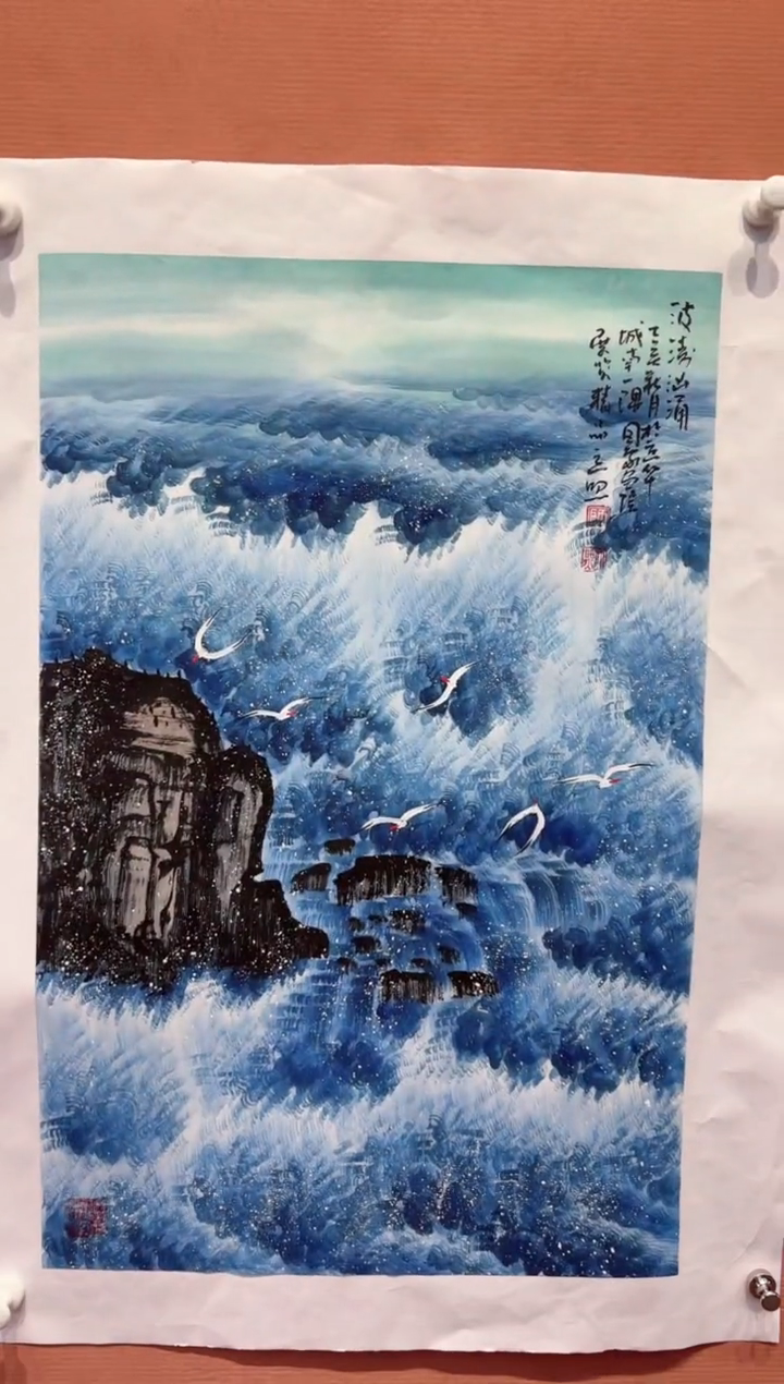 国画师立照老师国画作品