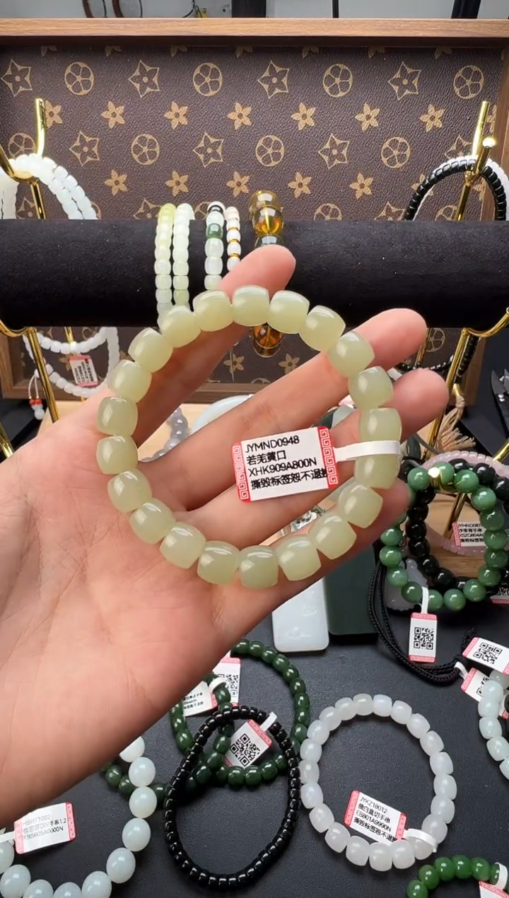 未镶嵌手链和田玉JYMND0948