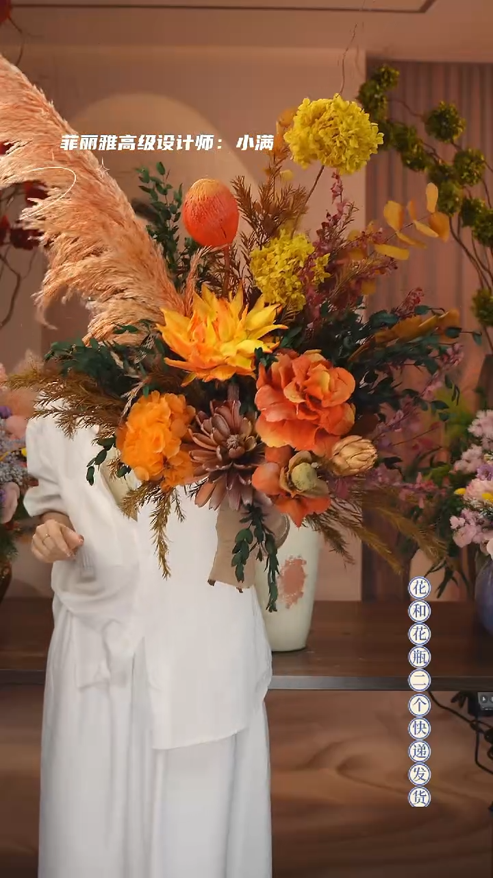 图片款花：单花束+花瓶