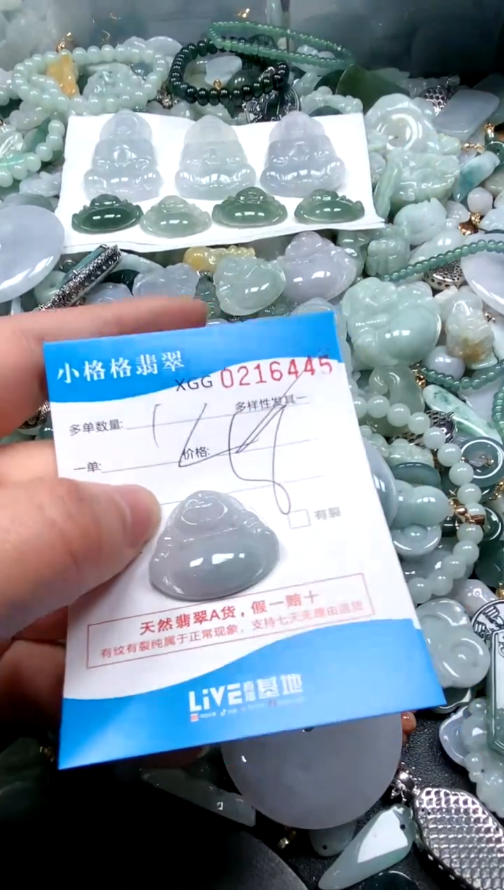 【闪购商品】翡翠颈饰未镶嵌闪购商品0216445