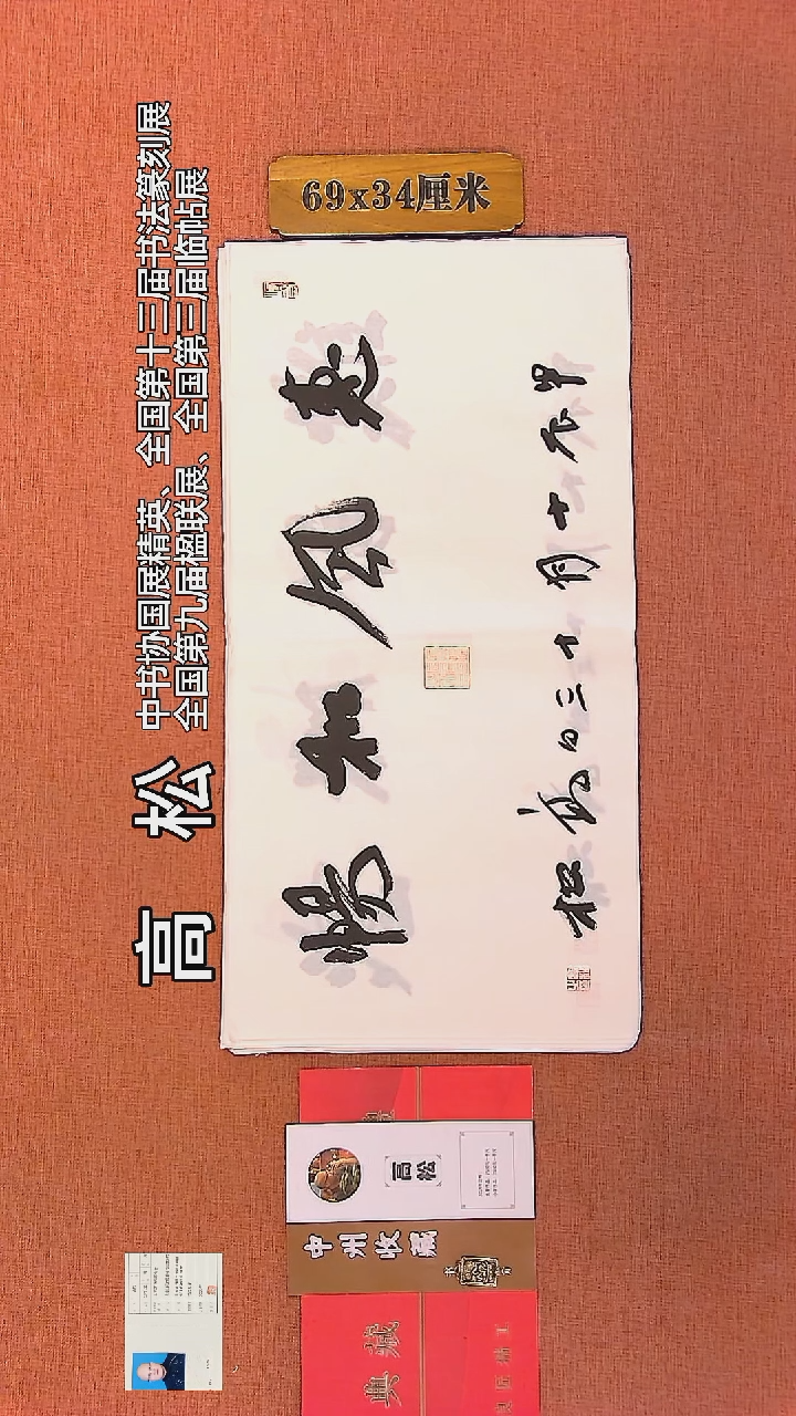 【闪购商品】书法145     高松老师书法作品