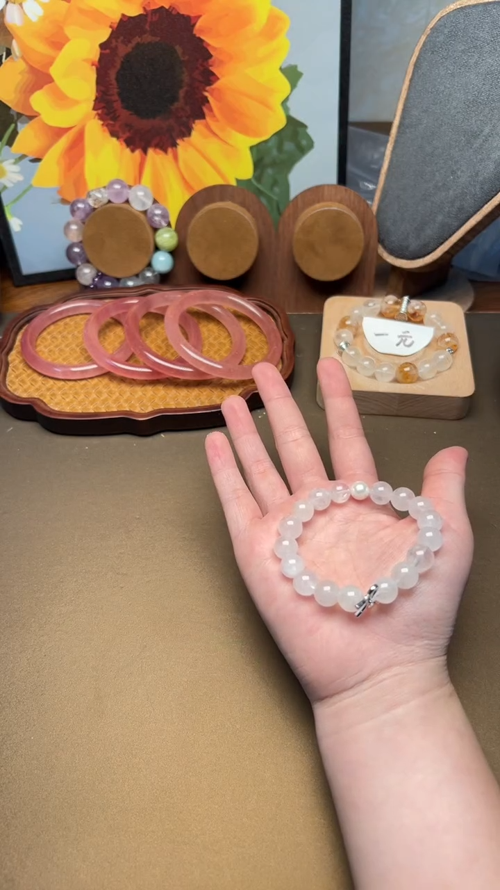 未镶嵌手串水晶1