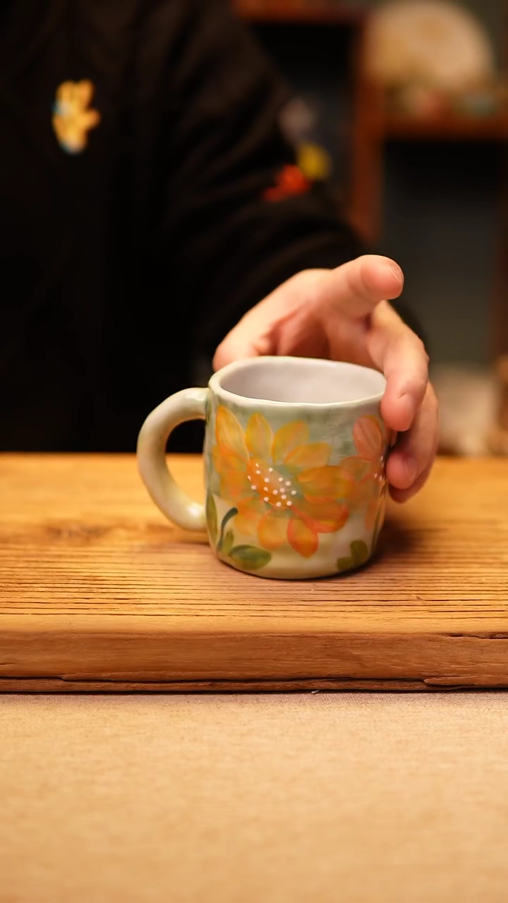 【闪购商品】@@陶园瓷舍@@纯手工手绘@高温釉下彩