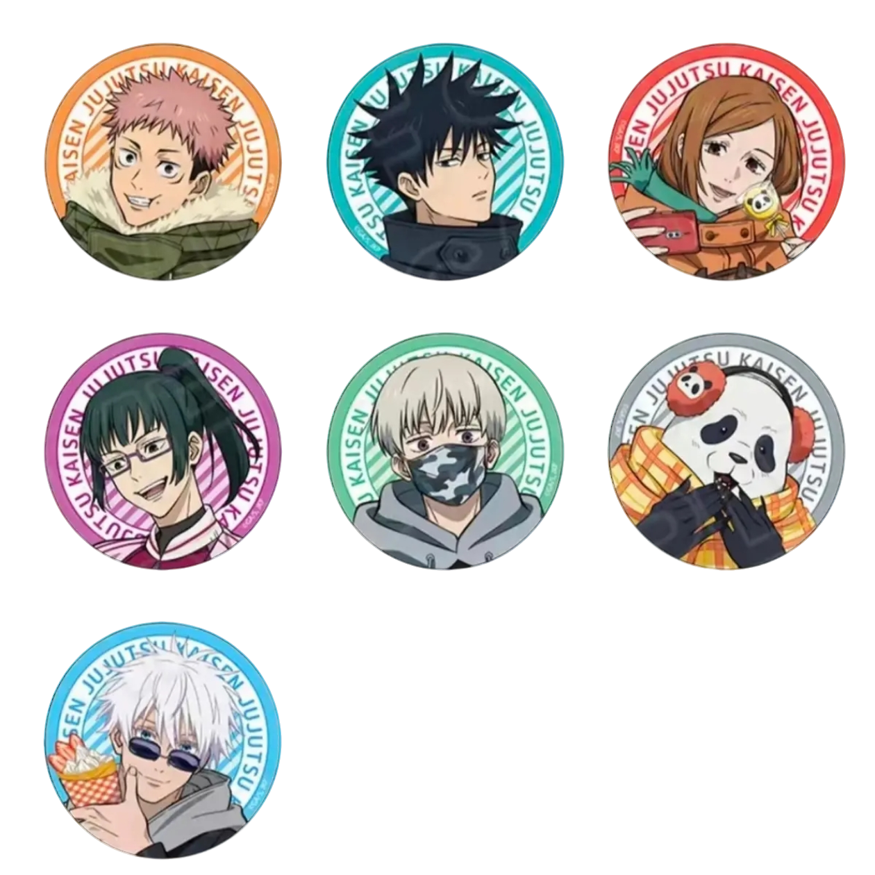 【咒术回战】横滨游乐园联动系列吧唧 咒回 徽章盲盒 （默认代拆）