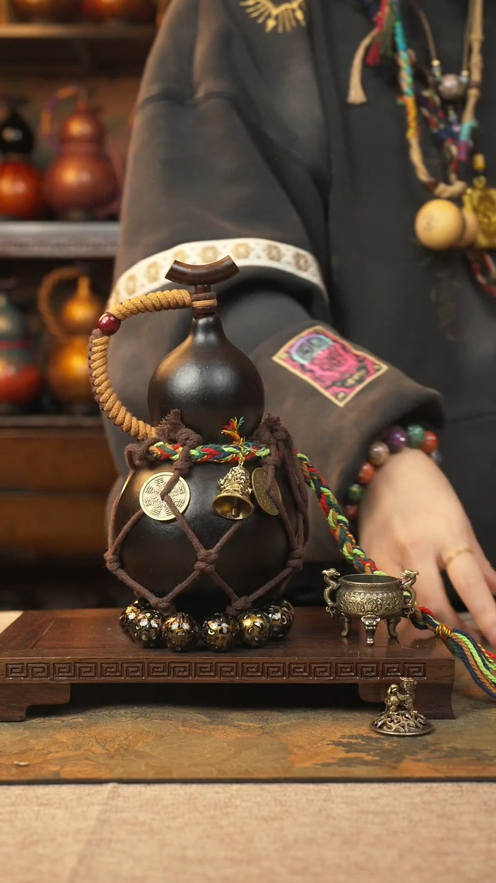 【闪购商品】079大漆葫芦一物一拍记葫堂出品