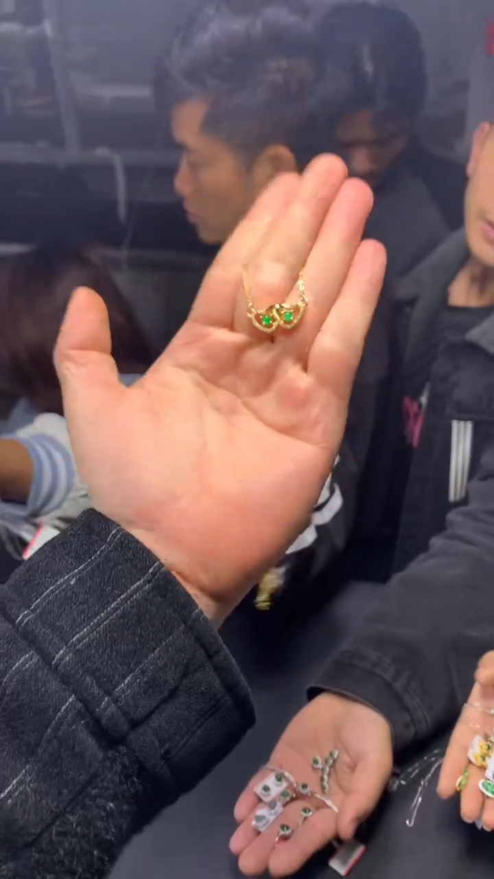 【闪购商品】翡翠项链未镶嵌0698921646/多样性发一