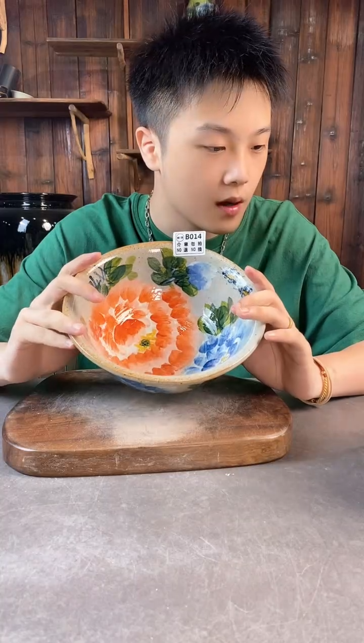 碗瑕014，手工手作，超值陶瓷