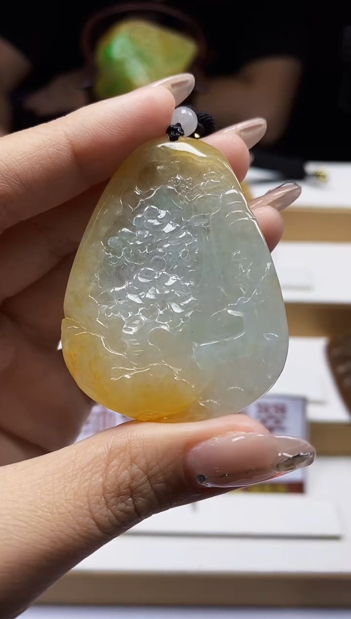 定制翡翠未镶嵌翡翠A货