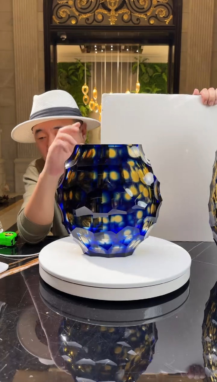 【闪购商品】摆件AJ1010003艺术琉璃花器