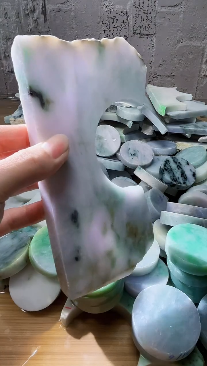 裸石翡翠天然翡翠A货石 南 428
