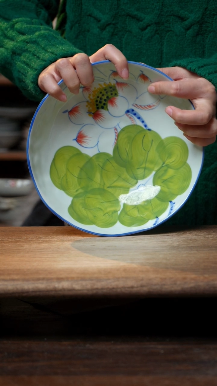 【闪购商品】瓷1个景德镇高温瓷釉下瓷食品级