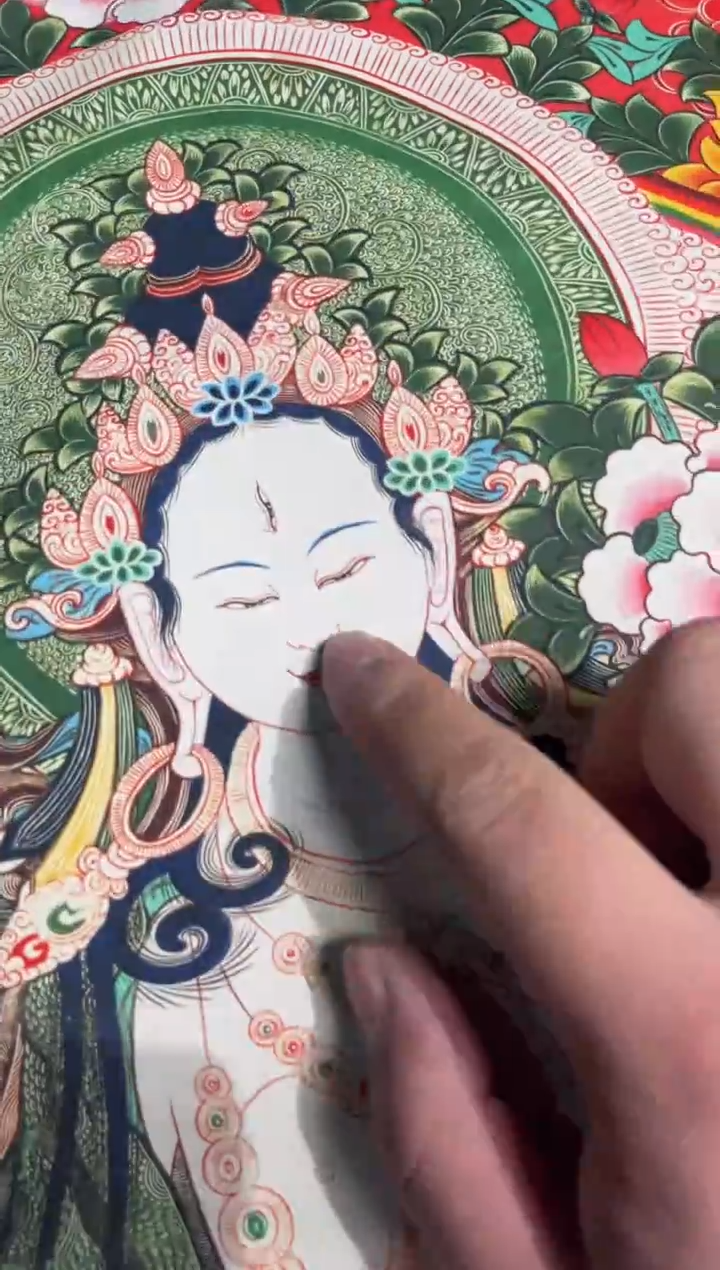 卷轴画东东唐卡tk16