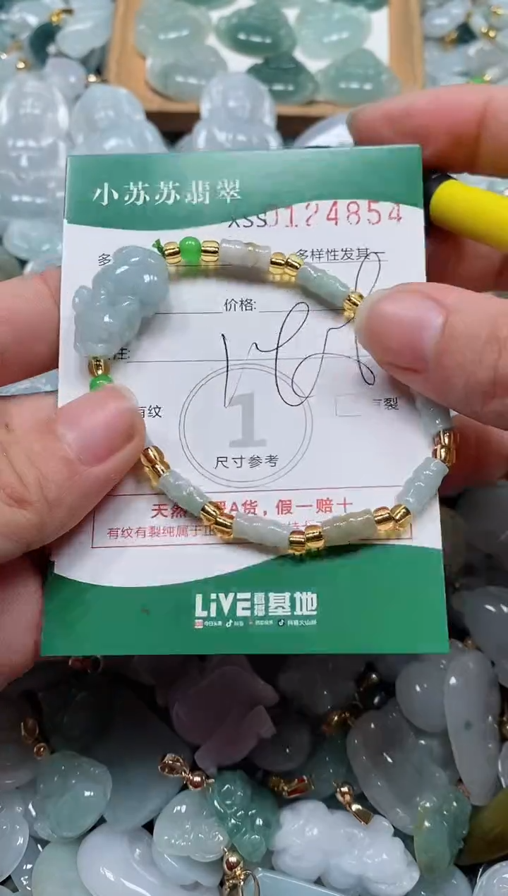 【闪购商品】翡翠颈饰未镶嵌闪购商品0124854