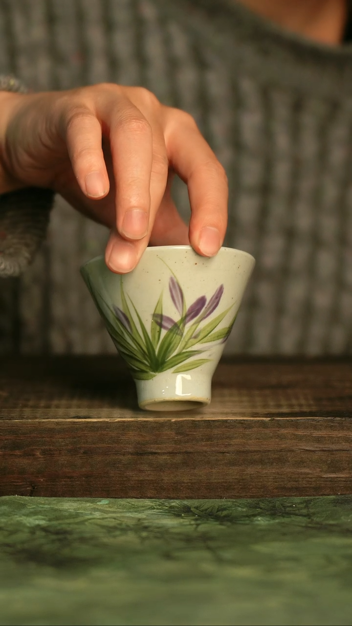 青诗集手工手绘瓷器青诗集手工手绘瓷器