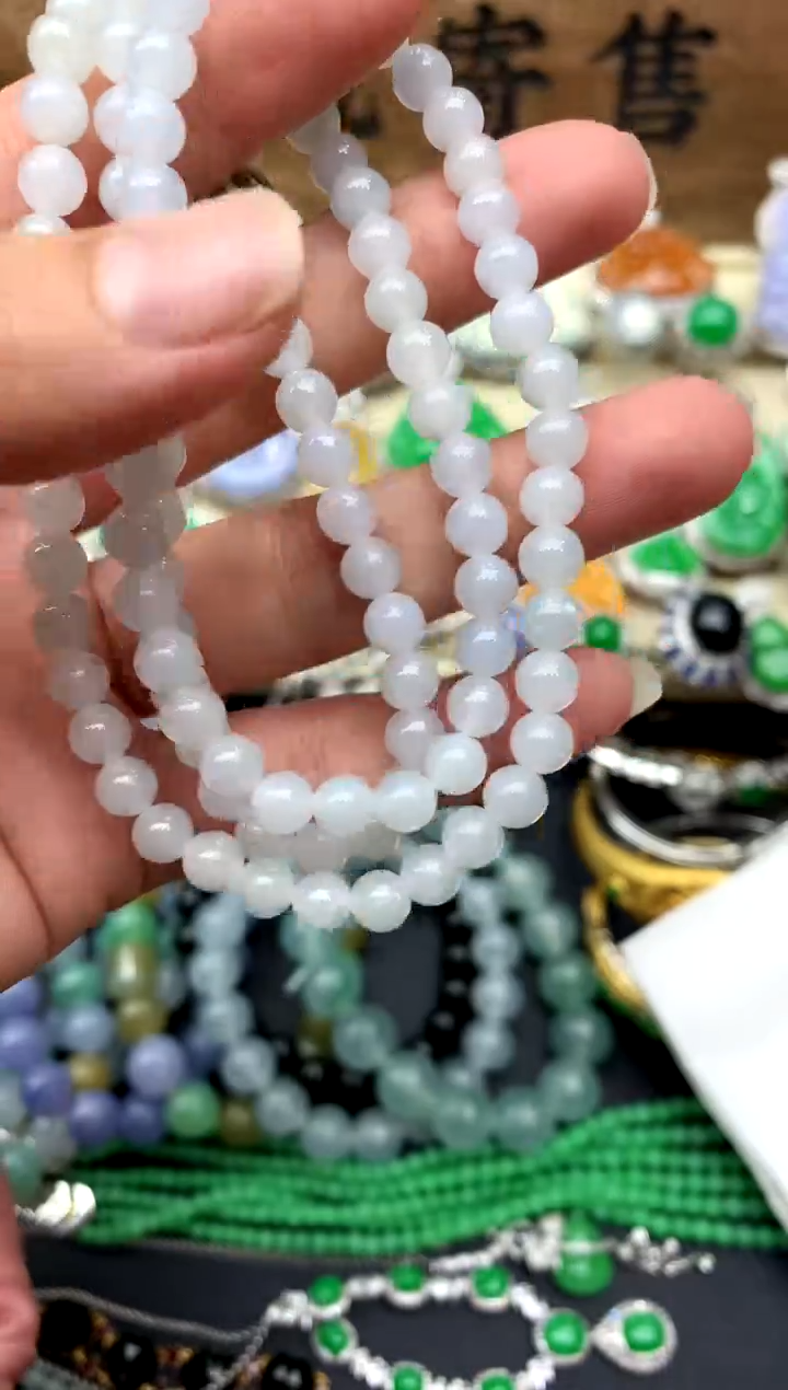 【闪购商品】翡翠手串未镶嵌73-中国好珍宝
