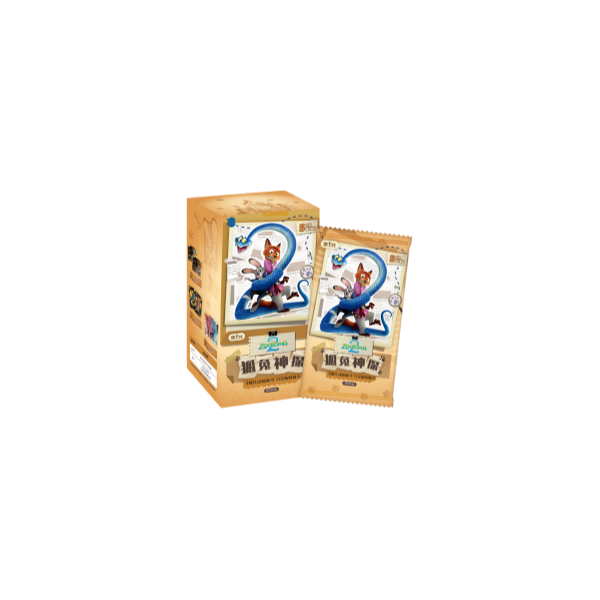 集卡社 疯狂动物城2 白金版正版卡牌 狐兔神探盲盒（X代拆）