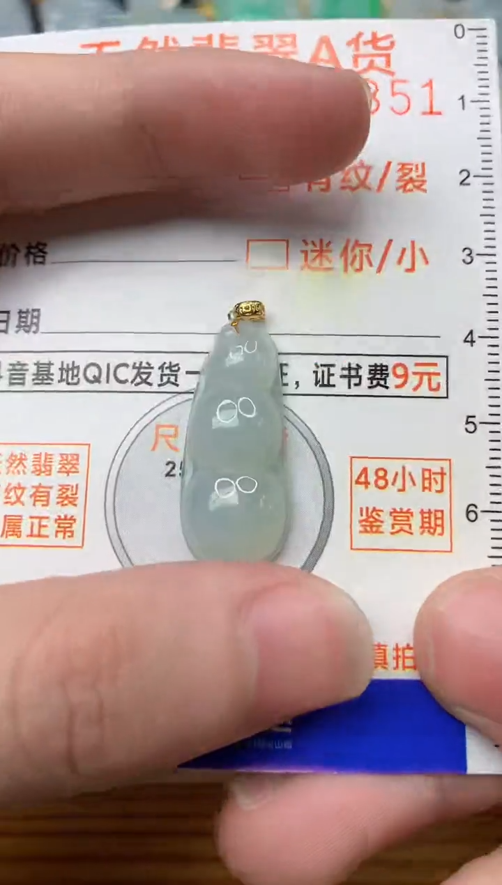 【闪购商品】翡翠颈饰18K金镶嵌2.............