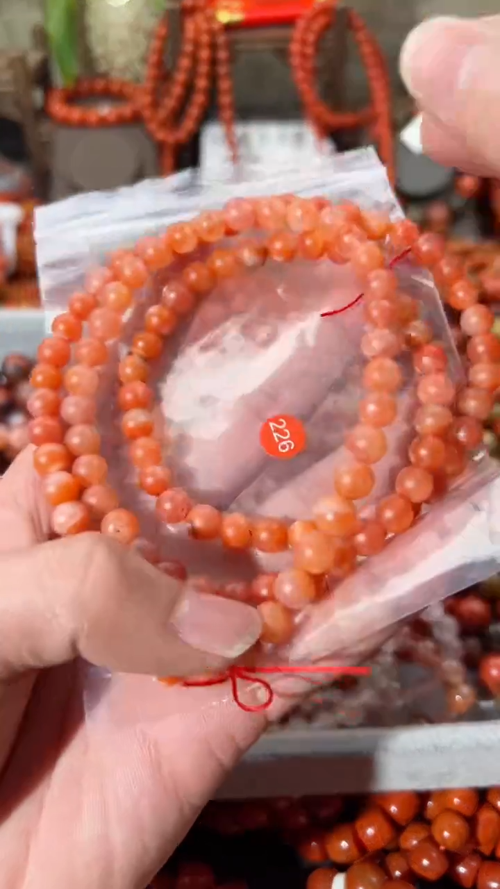【闪购商品】南红玛瑙手串未镶嵌7