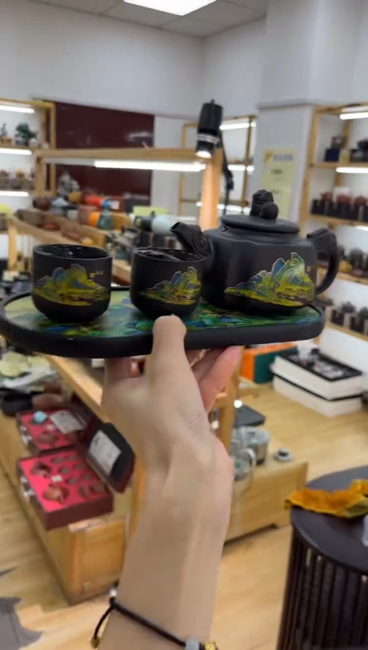 【闪购商品】紫砂茶壶大白茶具高端紫砂