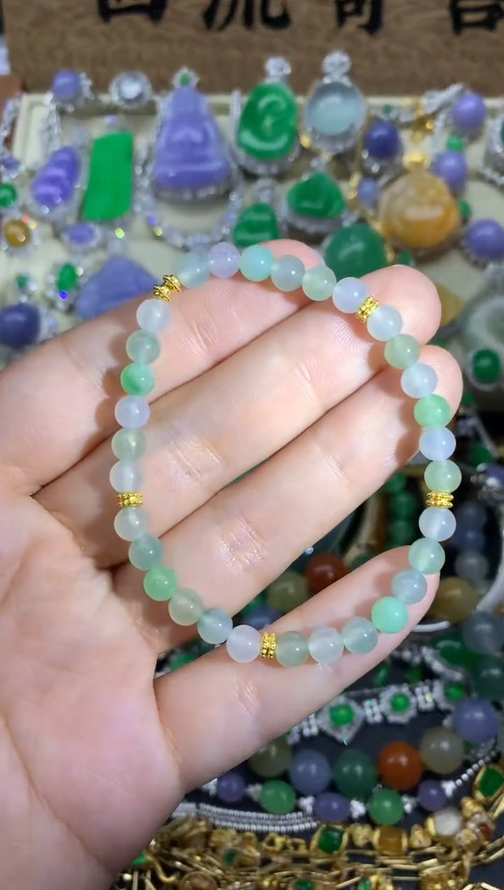 【闪购商品】翡翠手链未镶嵌115-中国好珍宝