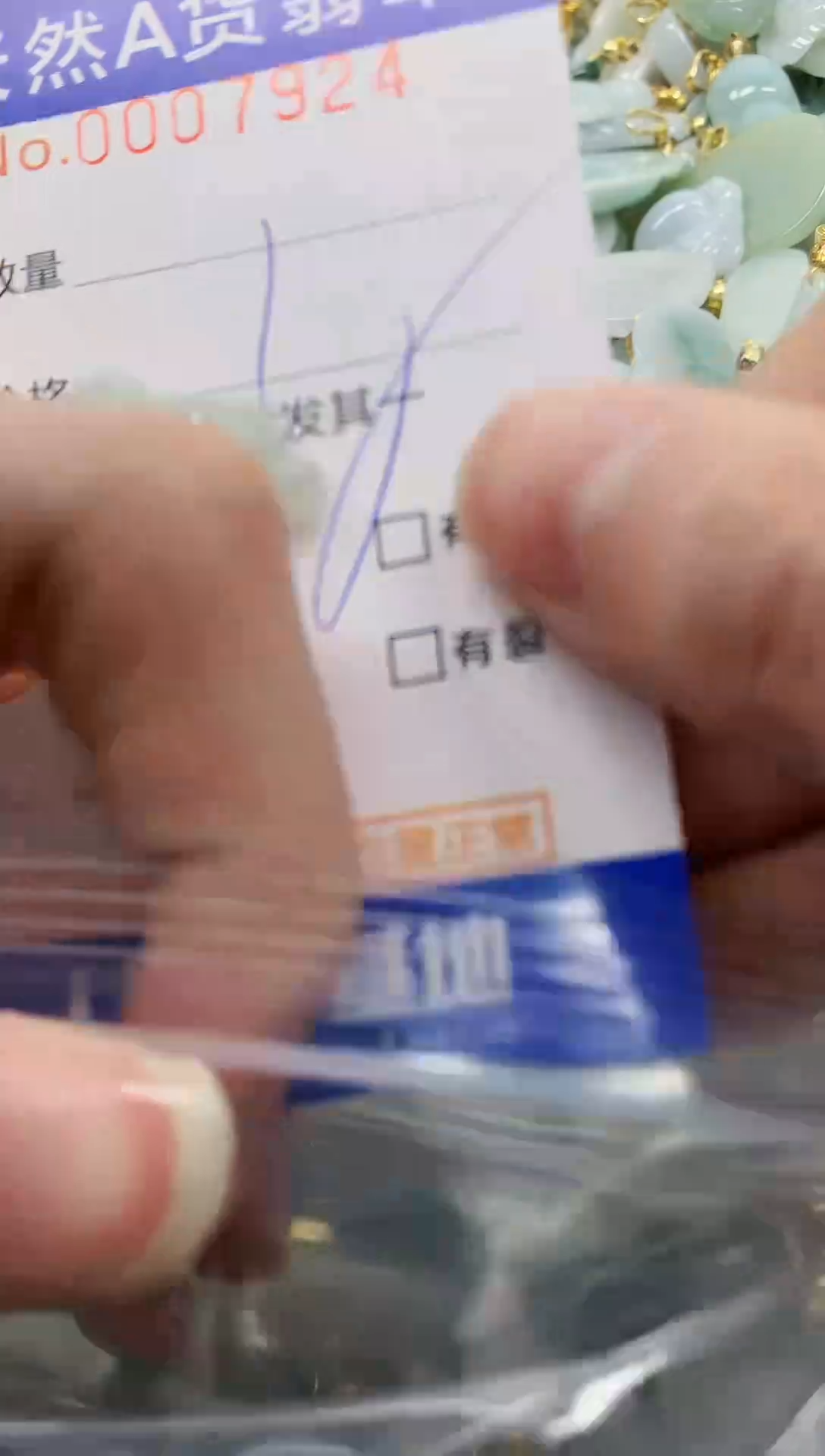 颈饰未镶嵌翡翠纯天然a货翡翠