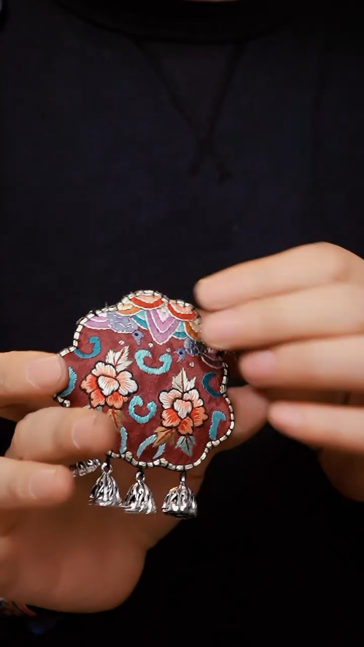 刺绣0134高吉文创  直播老绣