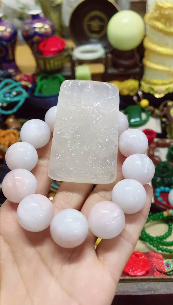 【闪购商品】琥珀颈饰未镶嵌主播推荐主播推荐