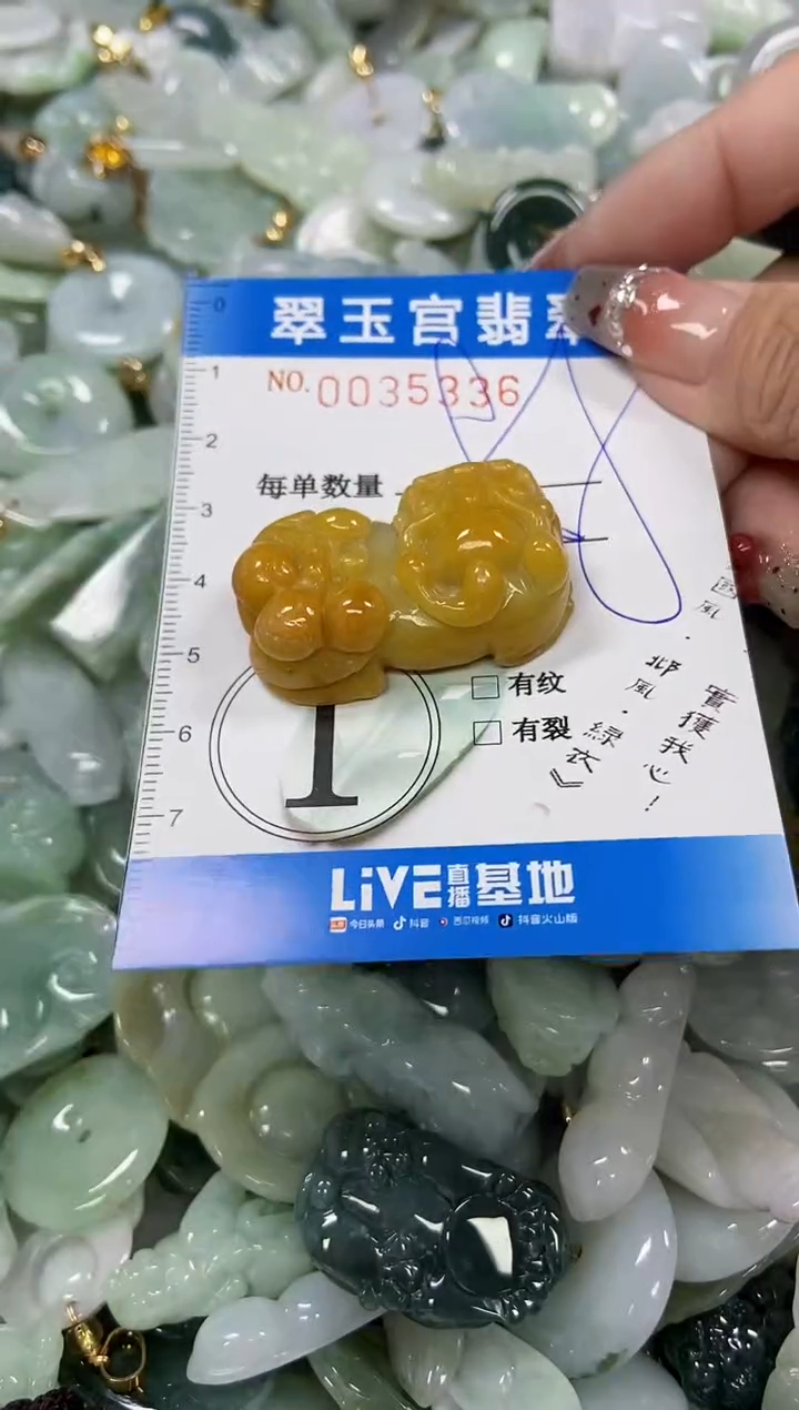 【闪购商品】翡翠颈饰未镶嵌商品0035336
