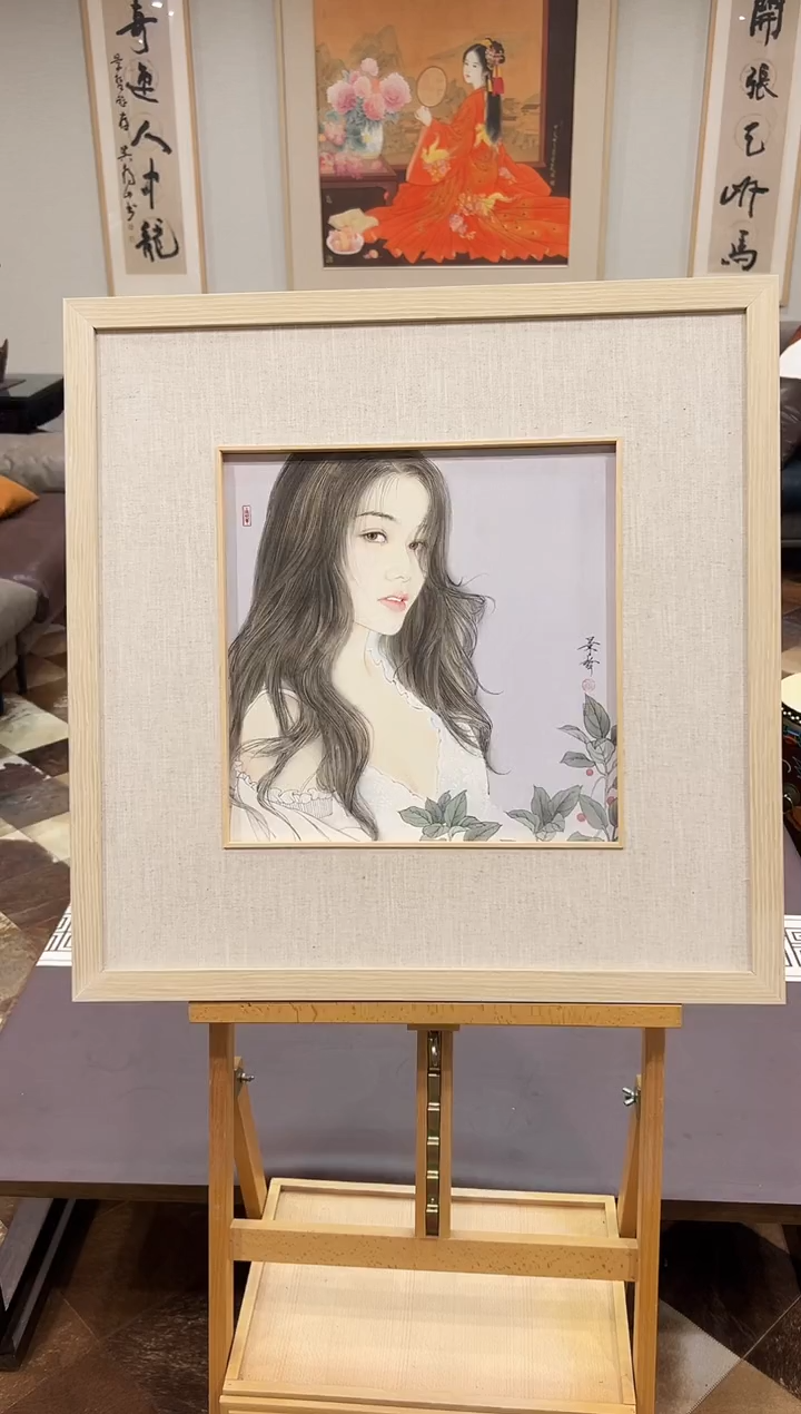 【闪购商品】绘画崔景哲-1平尺工笔-国画