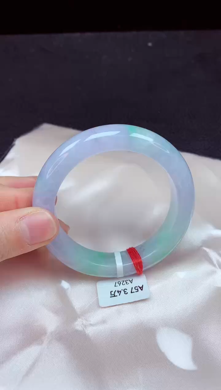 翡翠手镯未镶嵌镯子057+