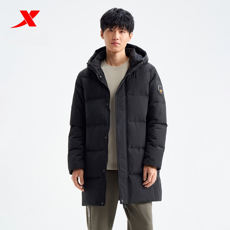 XTEP/特步2025冬季连帽休闲中长款运动男976429640260