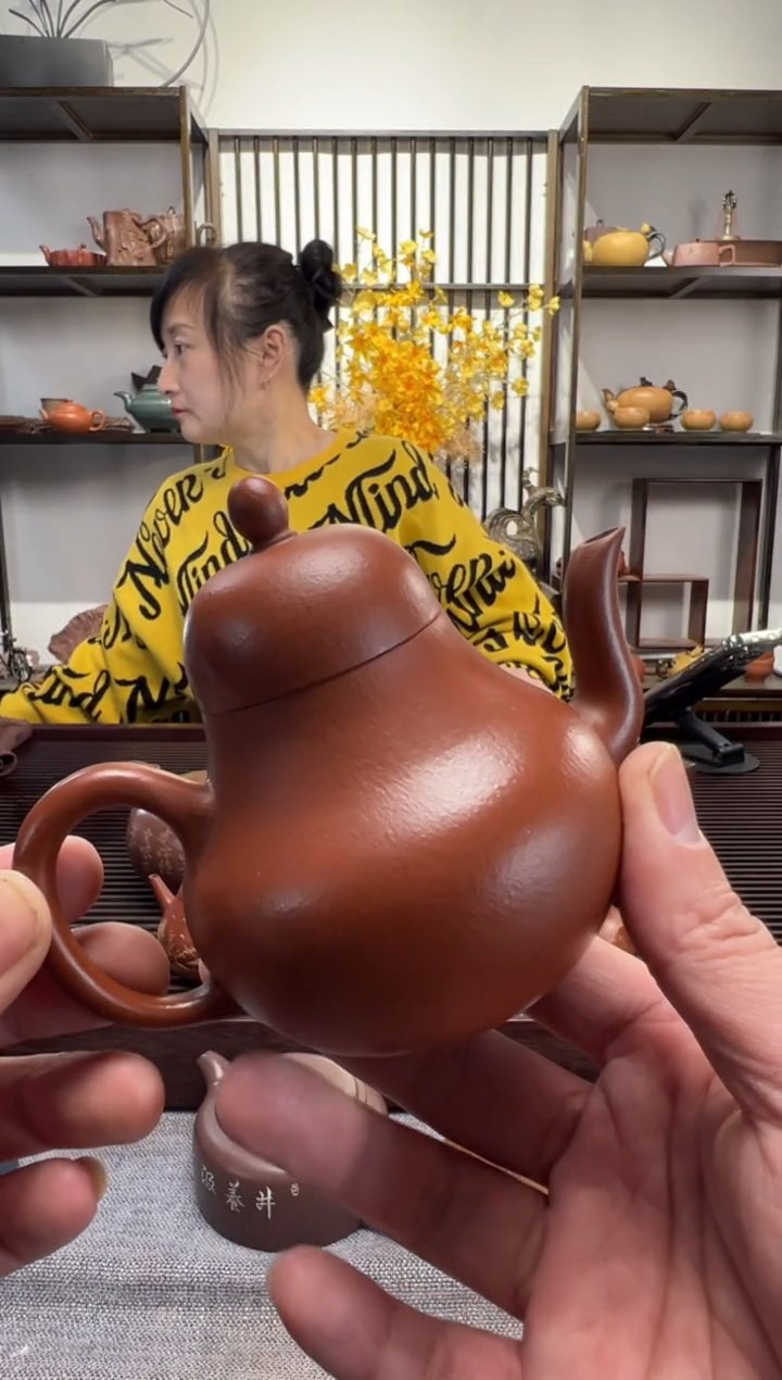 【闪购商品】紫砂茶壶朱泥思婷壶200CC