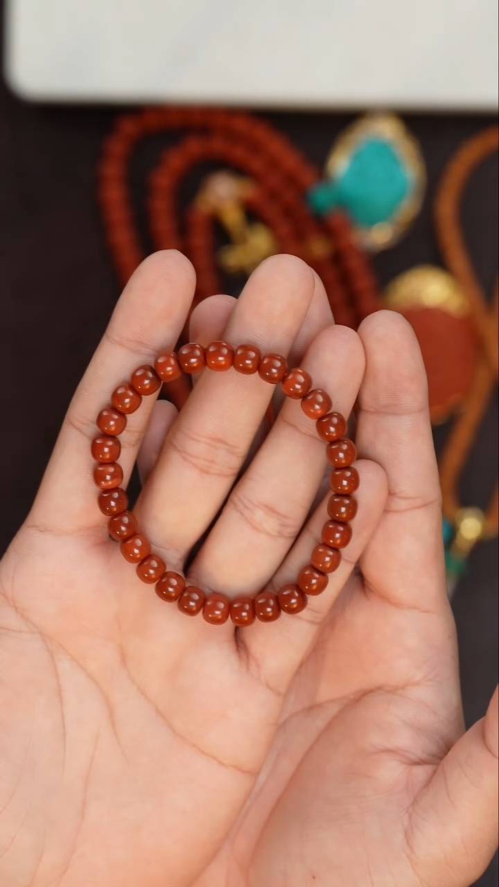 【闪购商品】南红玛瑙手串未镶嵌南红手串