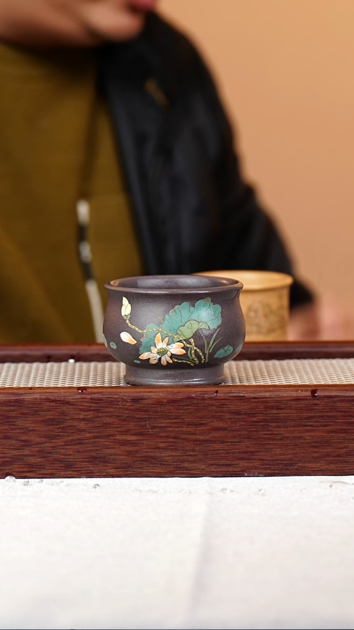 茶杯紫砂宜兴紫砂杯43