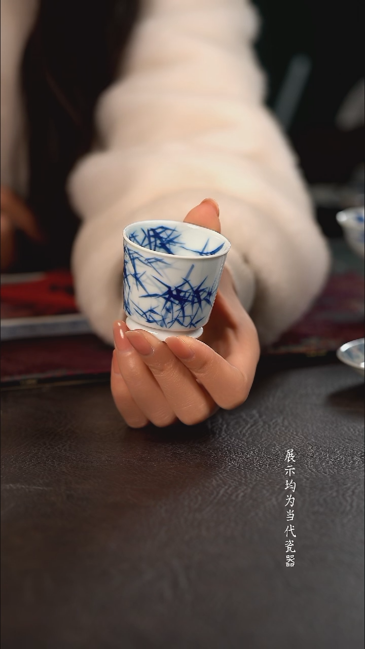 品遗HL清风竹小马蹄闻香杯 随机