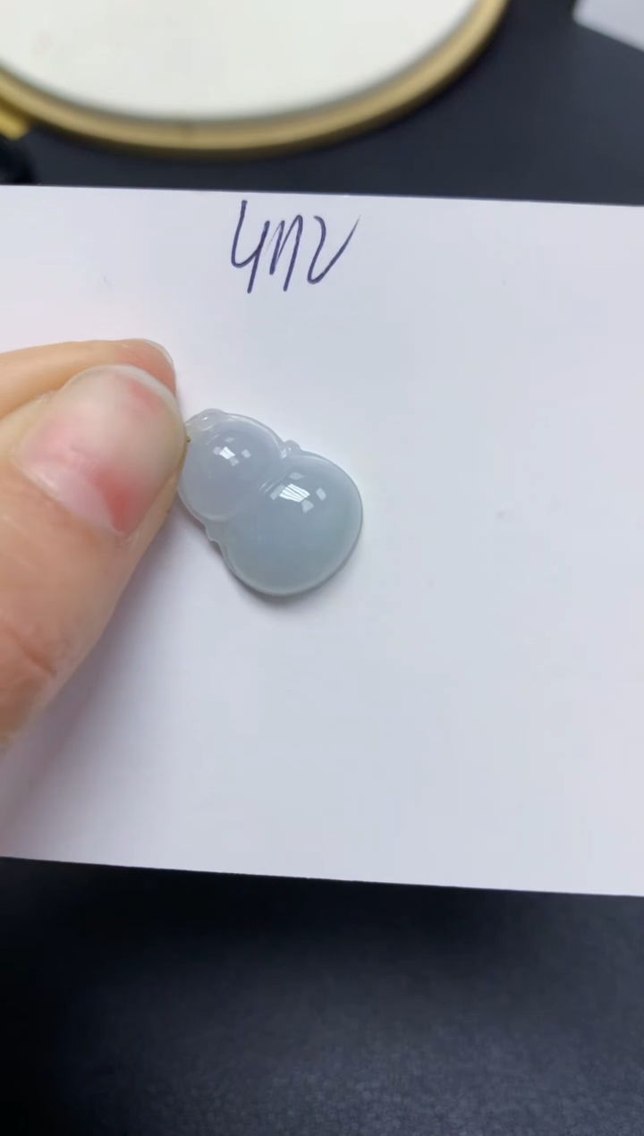 【闪购商品】翡翠颈饰18K金镶嵌 天然翡翠A货