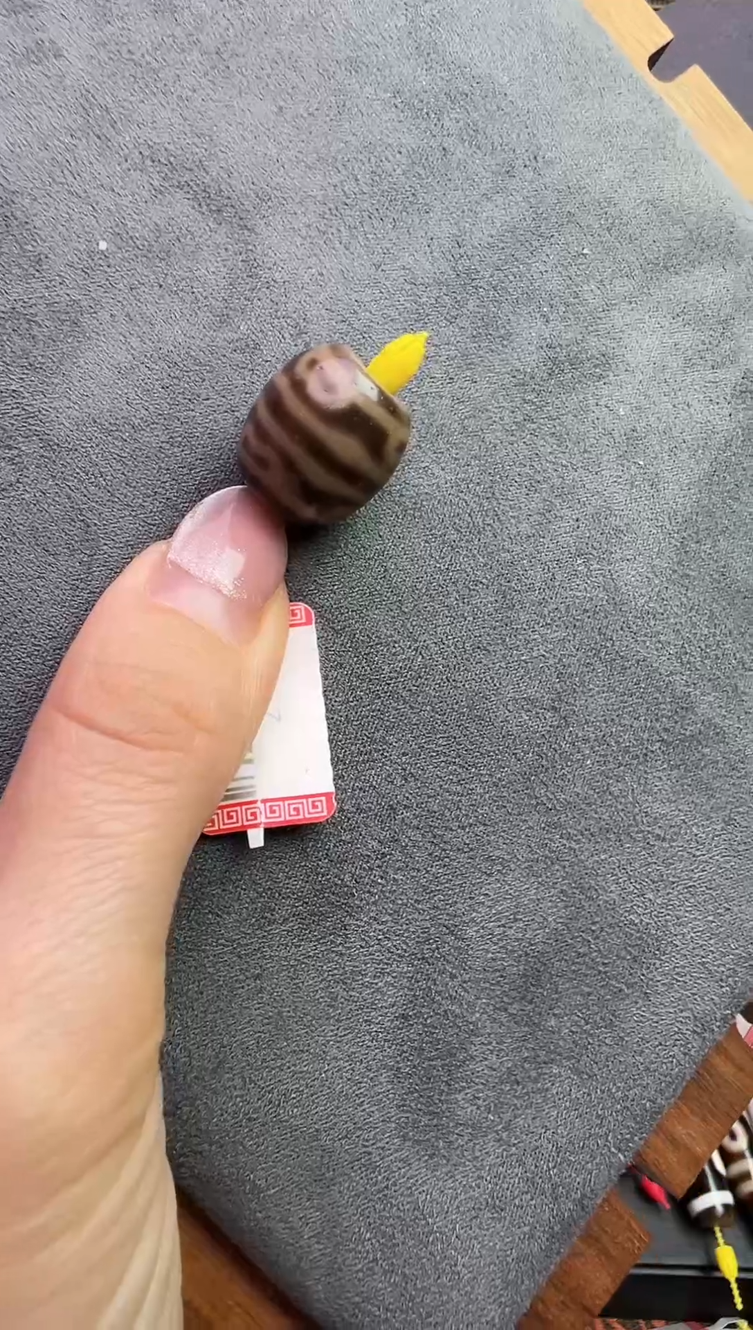 【闪购商品】玛瑙/玉髓颈饰未镶嵌六瓣莲花