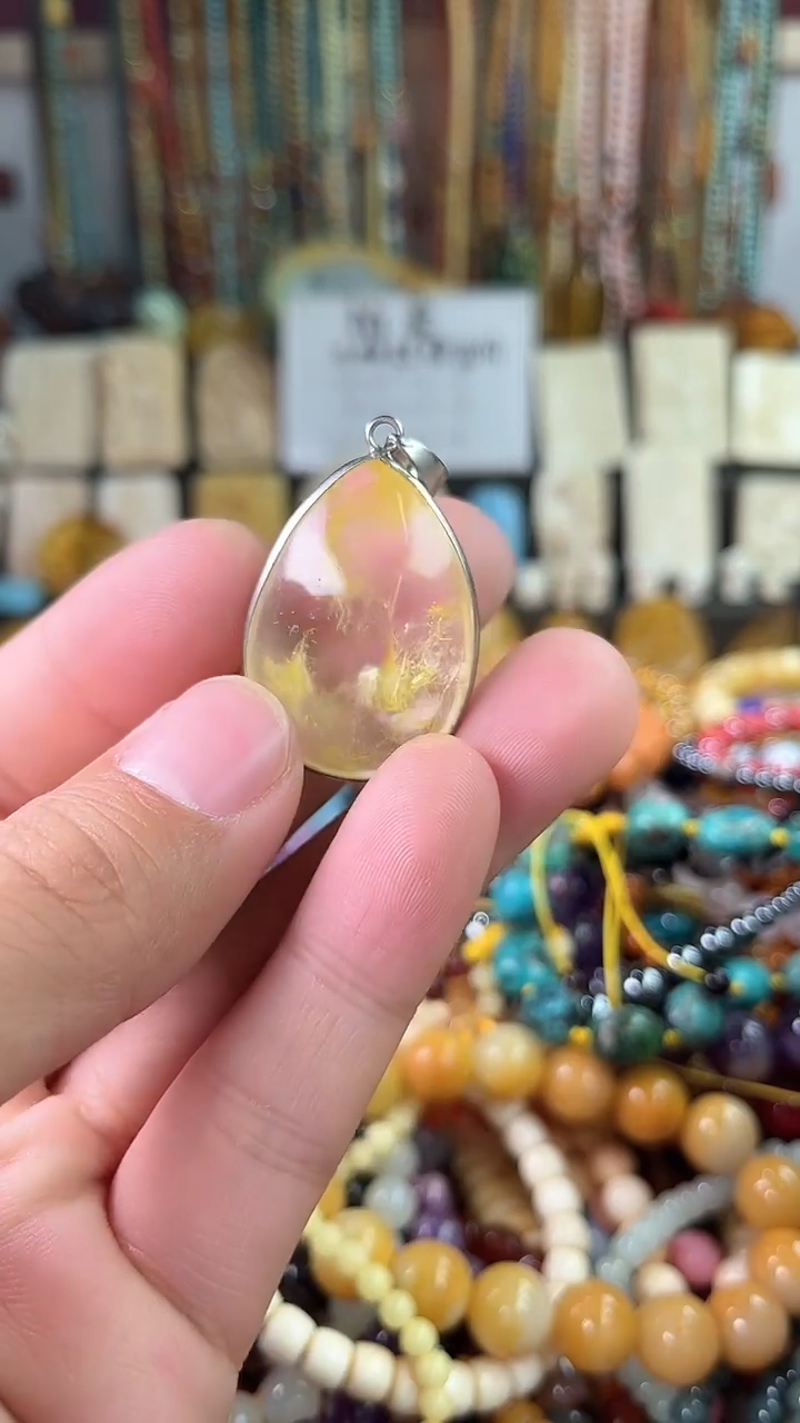 【闪购商品】水晶.银S925镶嵌（一物一件）8021