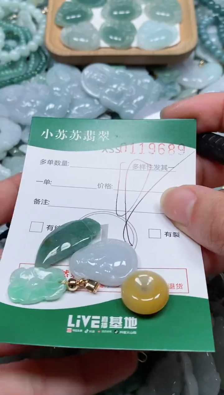 【闪购商品】翡翠颈饰未镶嵌闪购商品0119689