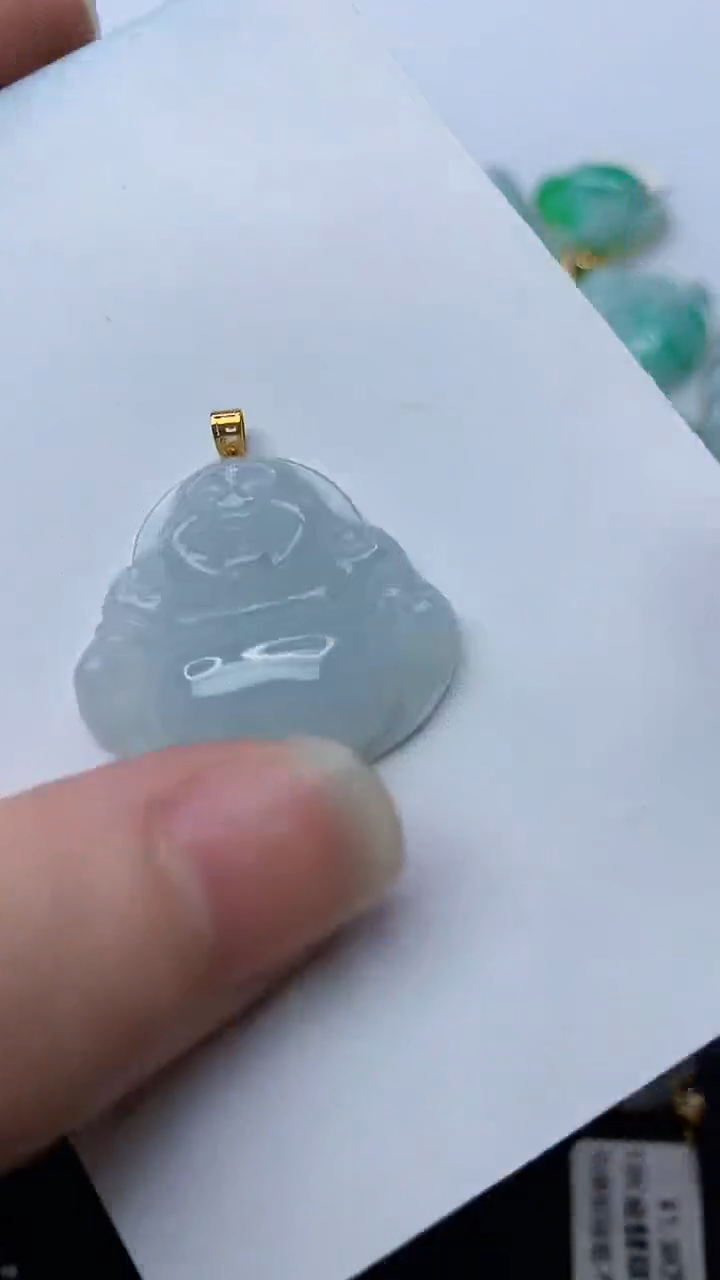 【闪购商品】翡翠颈饰18K金镶嵌31........