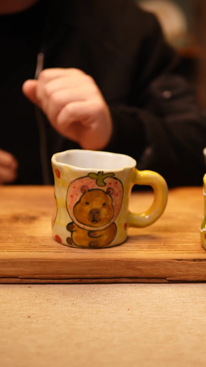 【闪购商品】@@陶园瓷舍@@纯手工手绘@高温釉下彩