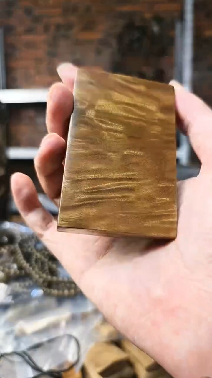 【闪购商品】楠木（金丝楠）把件无事牌