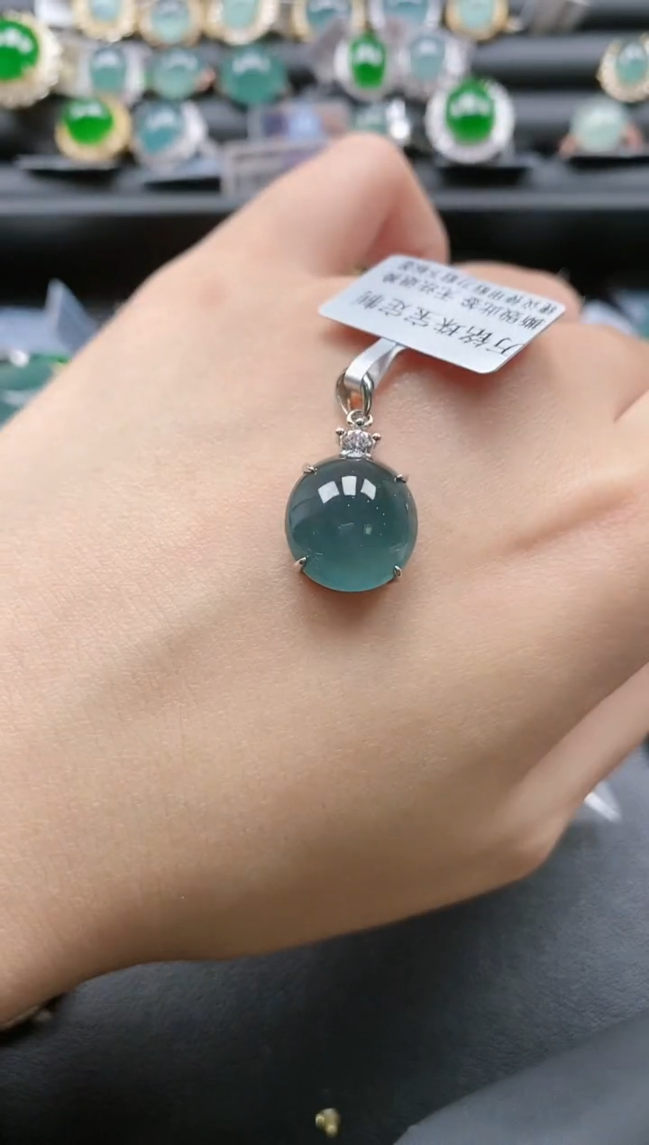 【闪购商品】翡翠戒指银S925镶嵌51511