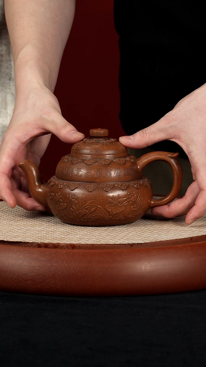 【k037】福禄宜兴紫砂ZWP